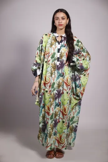 Picture of Monkey Balloon Sleeve Kaftan